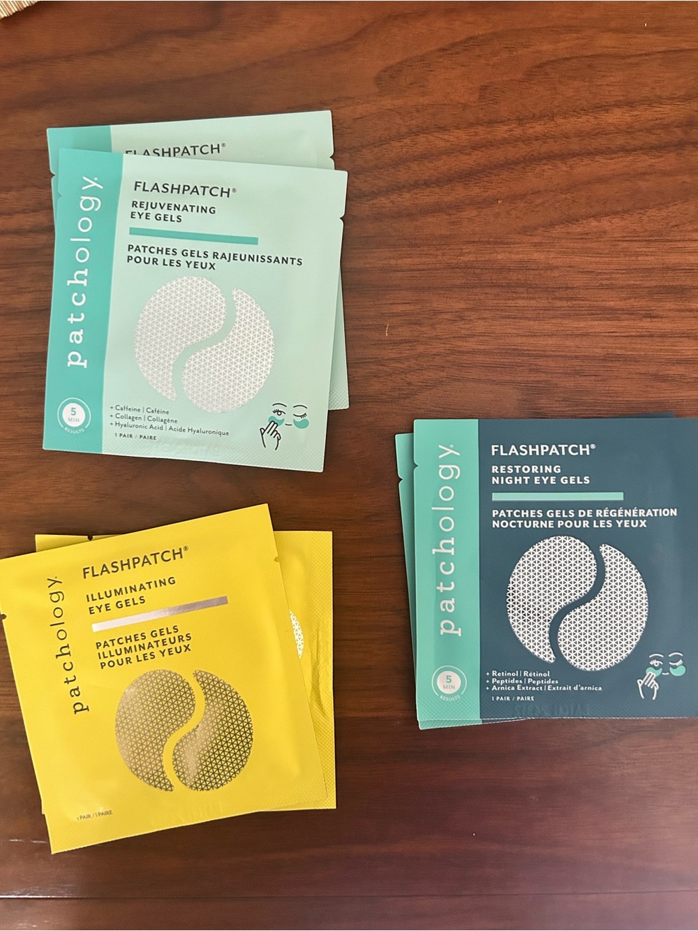 Patchology FLASHPATCH Eye Gel Packs NWT